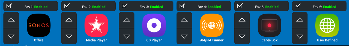 Distributed Audio Faviorates Toolbar