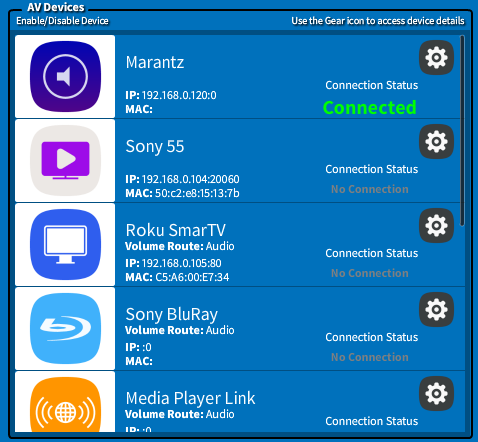 The HAdmin System Status Header